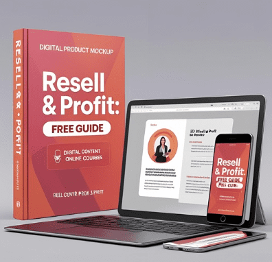 Free Guide : Resell & Profit Build Your Digital Product Business Without Making Products